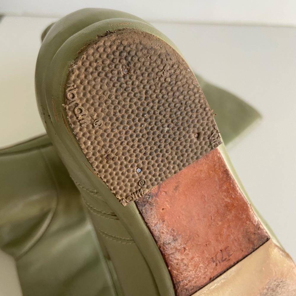 Rachel Comey Telegram Riding Boots in Sage Green - Picture 5 of 6